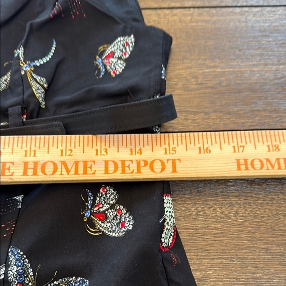 Anthropologie Black Mini Dress Elegant and Versatile Size 8 - Picture 11 of 16